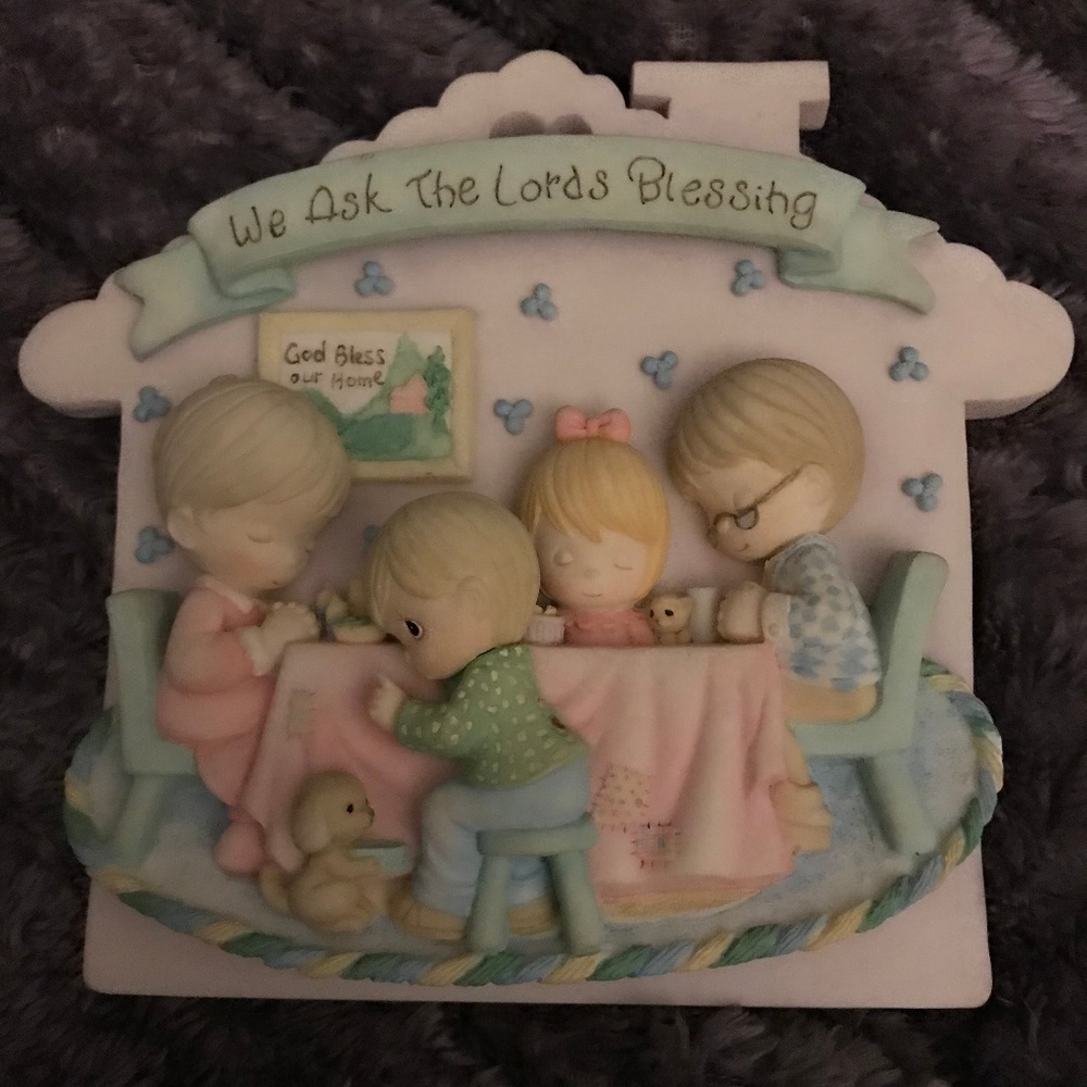 Enesco Precious Moments Blessing Wall Plaque VGC